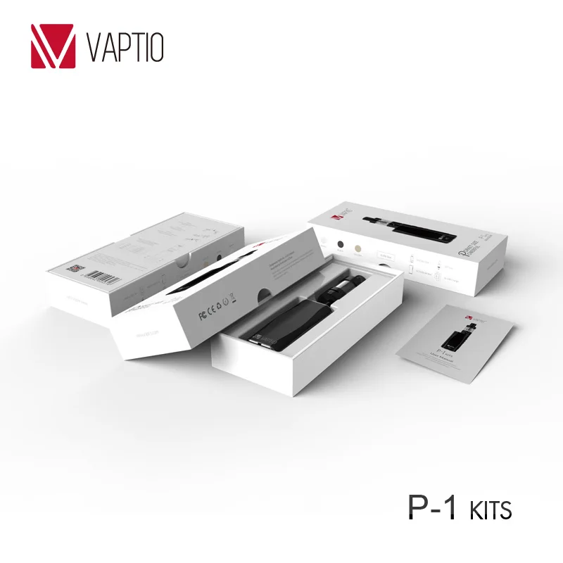 Оригинальный вейп Vaptio P1 TF набор cigarro eletronico 2100 мАч испаритель ручка Встроенный в