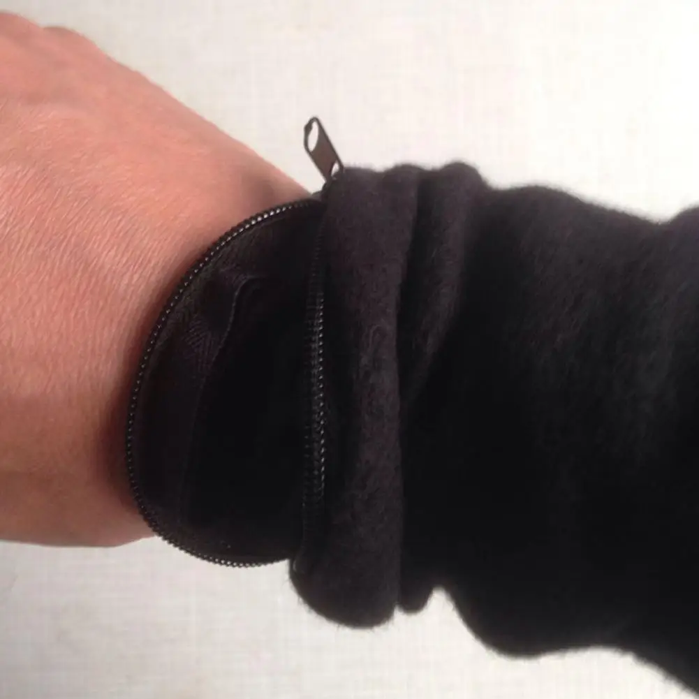 Black Color Спортивная Многофункциональная Сумка на запястье на молнии, сумка для путешествий, сумка для спортзала, велосипеда, кошелек, инструменты для кемпинга - Цвет: Black Color