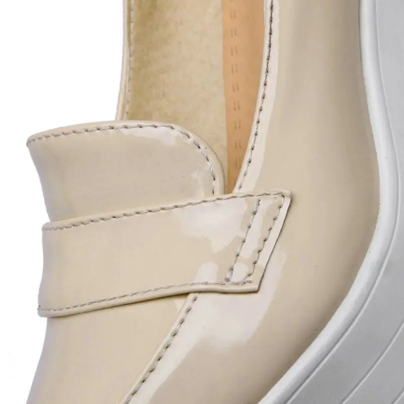 FITWEEU/Женская обувь на высоком каблуке; обувь для вечеринок на платформе с круглым носком; модные женские туфли-лодочки на толстом каблуке; Офисная Женская обувь; размеры 34-43