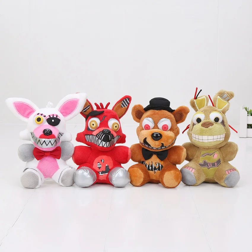 14 см Five Nights At Freddy's пять ночей у Фредди с рисунком персонажей из игры в плюшевые