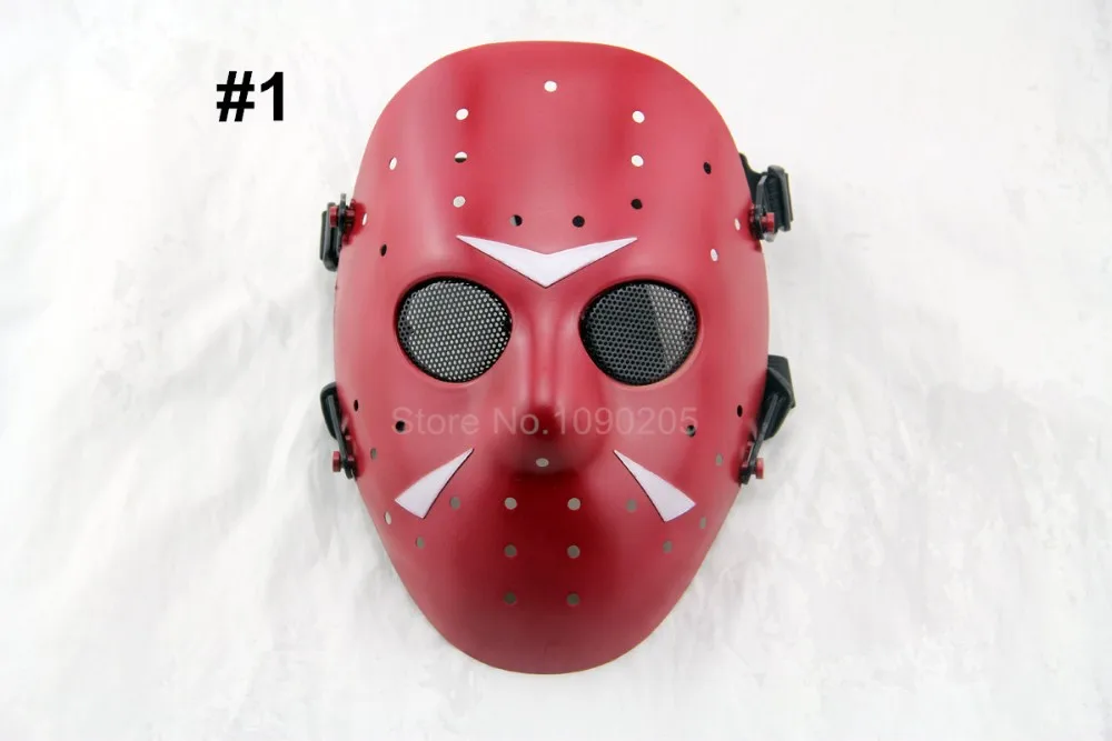 Paintball Airsoft Full Face Protection Friday The 13th Killer Jason Hockey Mask 
