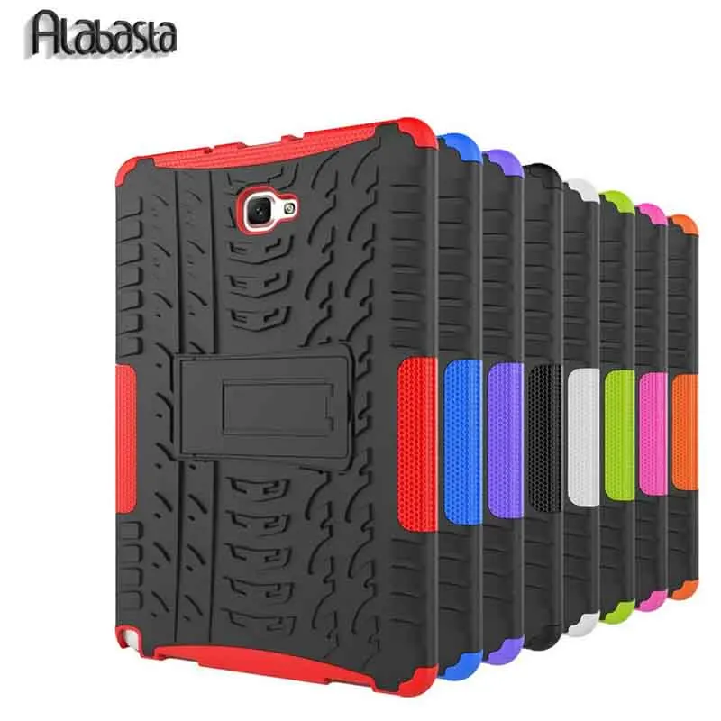

Alabasta Case For Samsung Galaxy Tab A 10.1 P580 P585 Case Stand Protective TPU+ PC Case For P580 P585 2016 Smart Tablet Cover