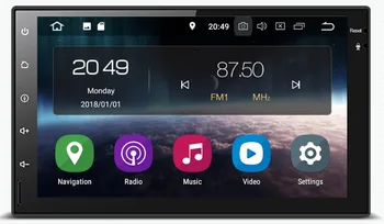 

Android 9.0 car radio universal Car DVD Player GPS Navigation for Nissan Tiida QASHQAI x-trail Hyundai VW toyota KIA BYD Mazda