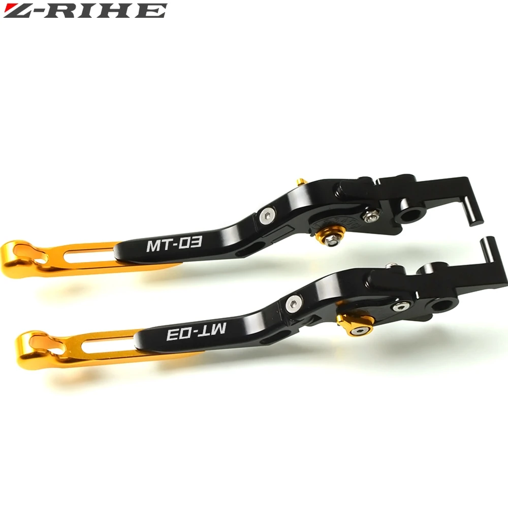 Для YAMAHA MT 03 MT03 2015 2016 2017 2018 аксессуары для мотоциклов CNC Складные Выдвижные