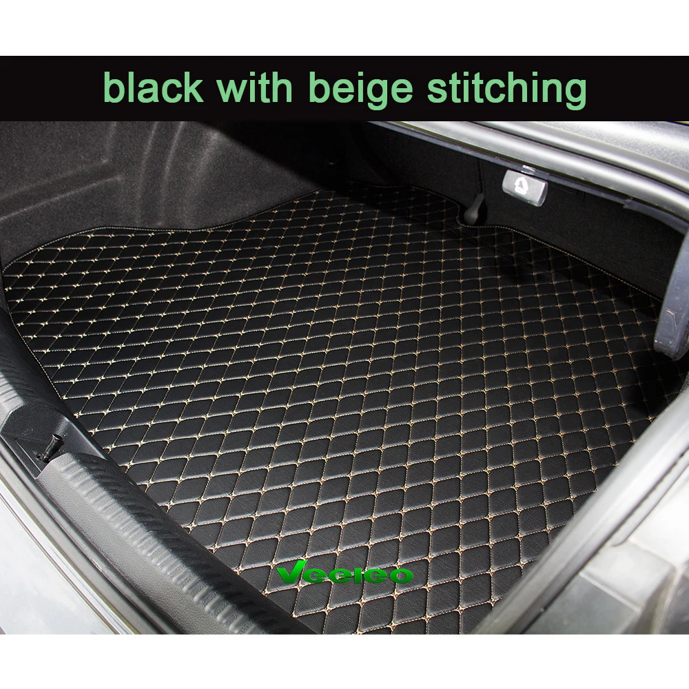 

Custom-Made 10 Colors Cargo Liner Car Trunk Mats Car Boot Car Mats Artificial Leather Carpets for Car Trunk Luggage