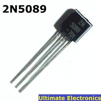 

50pcs 2N5089 TO-92 NPN General Purpose Transistor