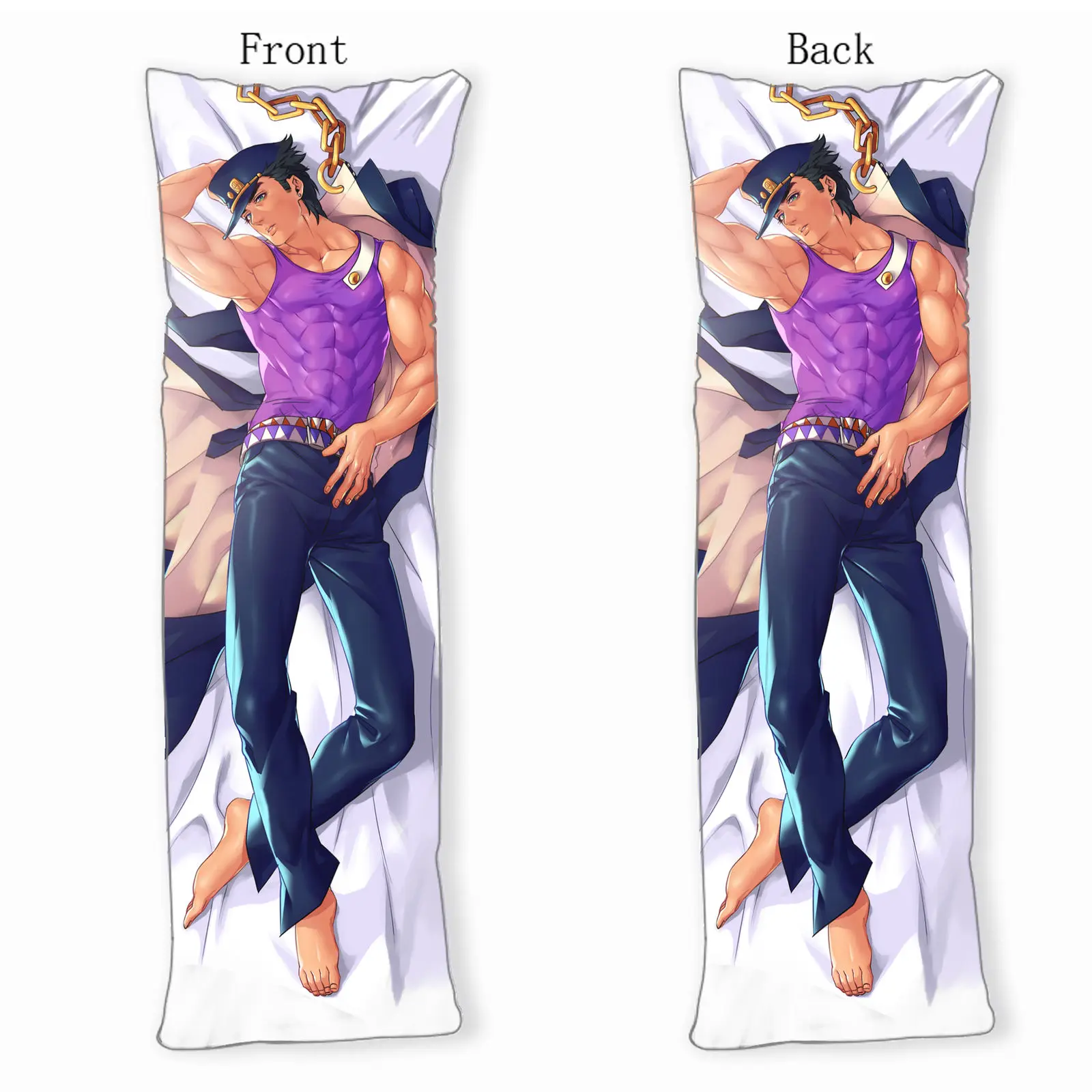 Необычный чехол для подушки JoJo's Adventure Kujo Jotaro Dakimakura 150 см