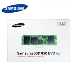Samsung внутренний SSD 850 EVO M.2 SATA III 250 GB 500 GB 1 ТБ твердотельный накопитель HD Жесткий Высокое Скорость для портативных ПК компьютер