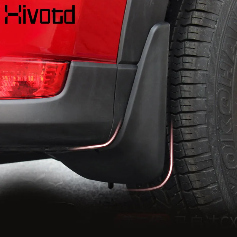 

Hivotd For Mazda CX-5 CX5 Car Rear Front Mud Flaps Fender Flares Splash Guards Mudguards car-stying Accessories 2017 2018 2019
