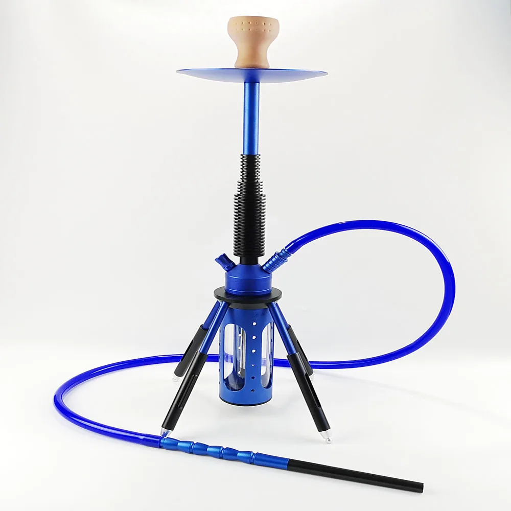 Small Size Transparent Arab Style Glass Hookahs Huge Vapor Shisha