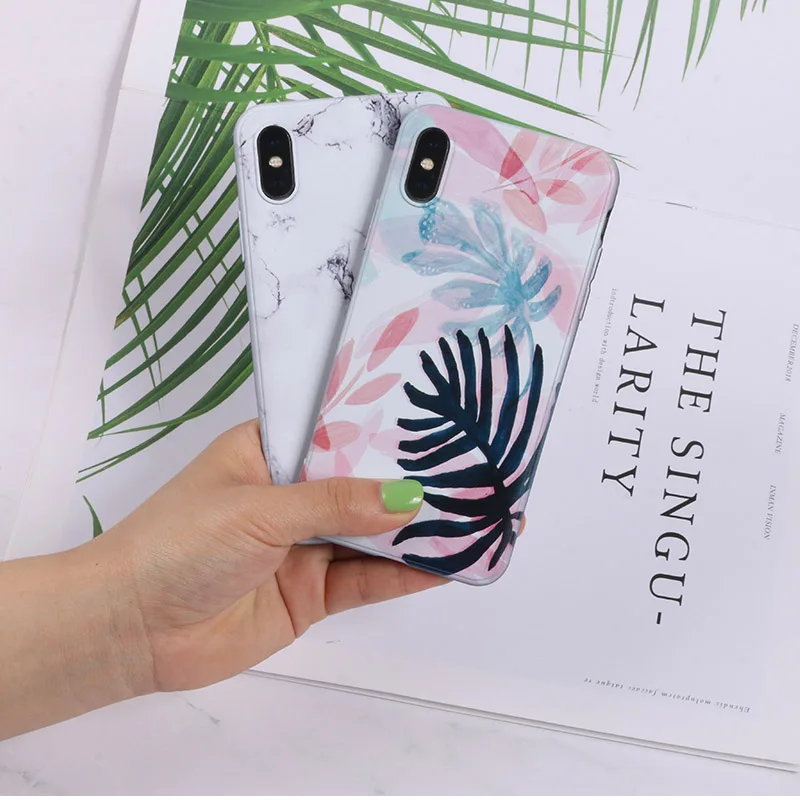 Мрамор чехол для телефона huawei Y3 Y5 Y6 2017 Y511 Y611 случае Модный мягкий из