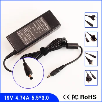 

19V 4.74A Laptop Ac Adapter Power SUPPLY + Cord for Samsung RC410 RC420 RC510 RC512 RC518 RC520 RC530 NP R525 RC408 RC508 RC708