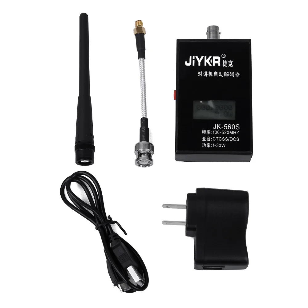 Walkie Talkie счетчик частоты для Baofeng портативный радиодекодер 100 520 МГц CTCSS/DCS SMA Female