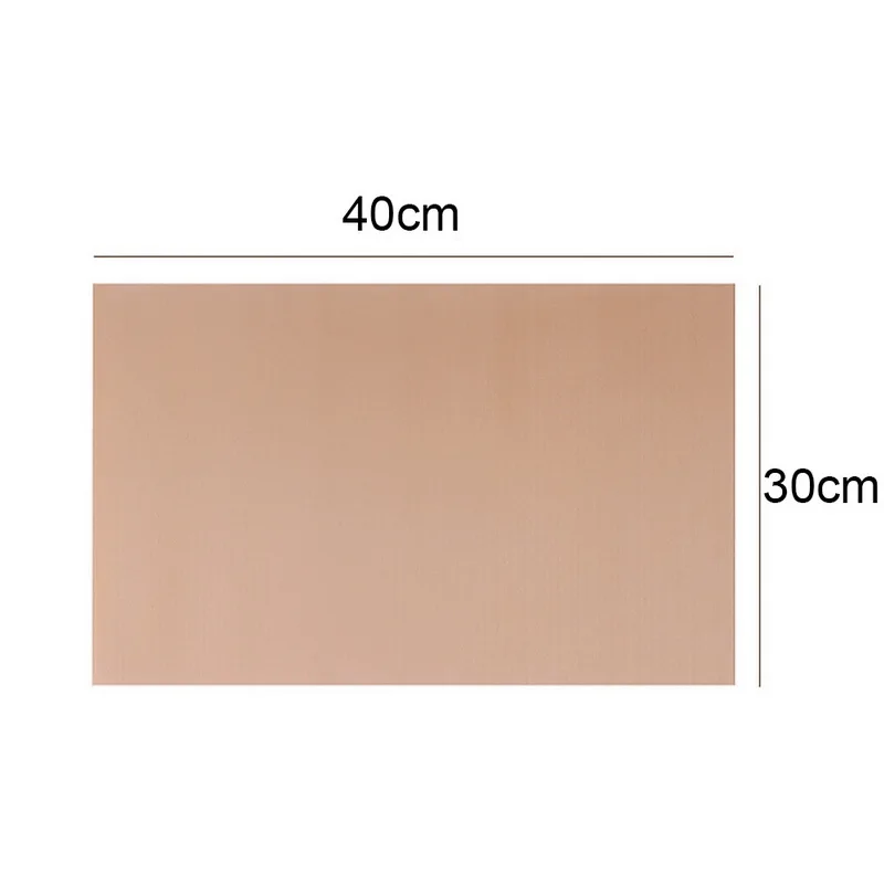 Многоразовый коврик для выпечки высокотемпературный лист кондитерских изделий для выпечки клееная бумага термостойкая подкладка антипригарная для барбекю на открытом воздухе - Цвет: coffee 30x40cm