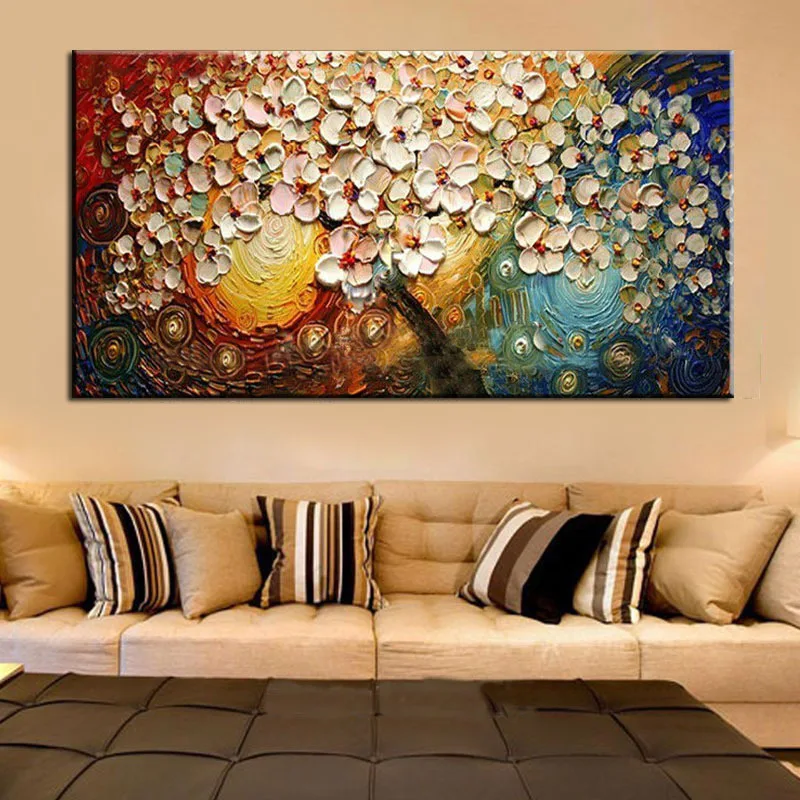 Unframed Handpainted On Canvas Wall Art Abstract Paintings Modern