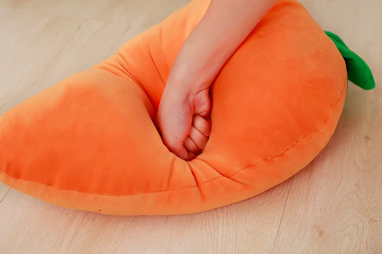 55cm Creative Simulation Plant Plush Toy Stuffed plant Carrot Stuffed With Down Cotton Super Soft Pillow Lovely Gift For Girl
