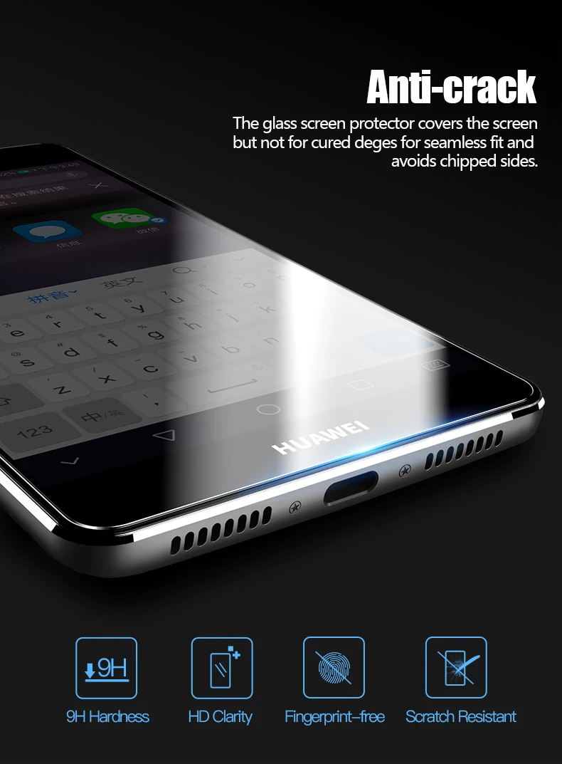 3 Tempered Glass for huawei mate 9