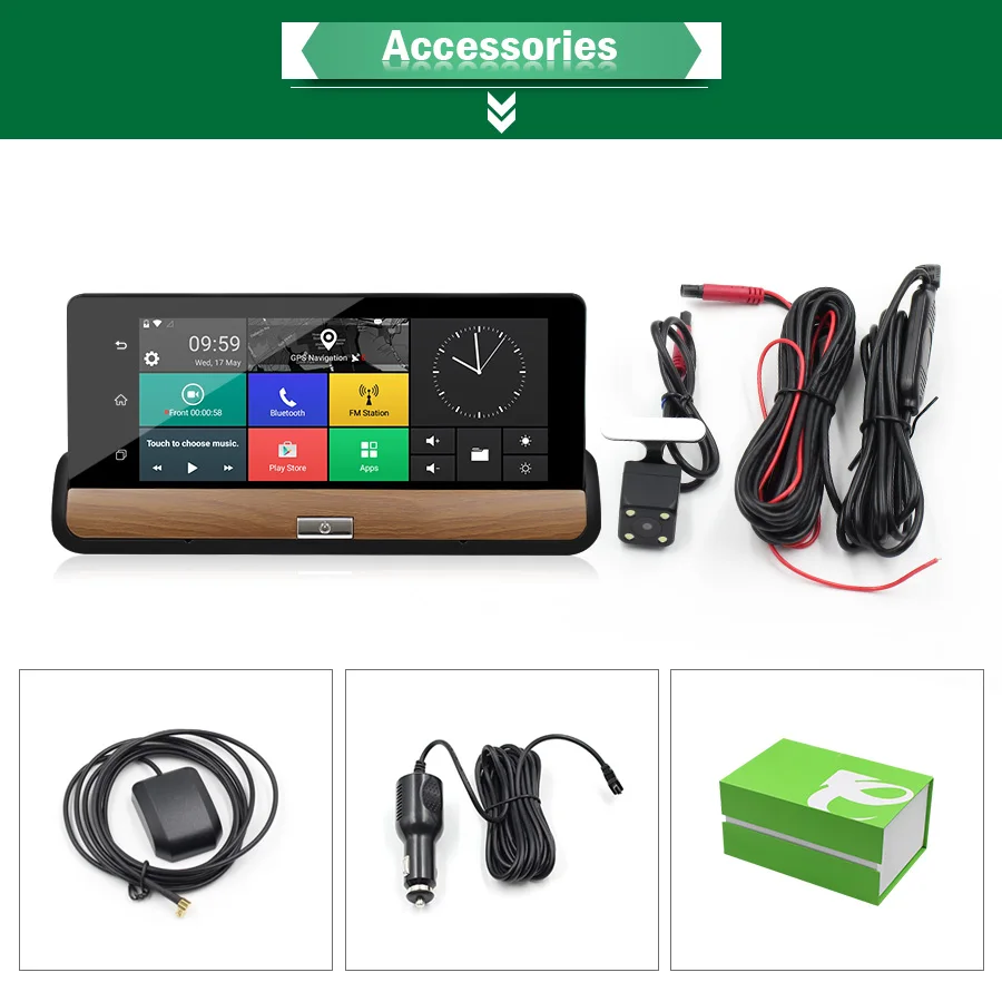 7 дюймовая центральная консоль TOPSOURCE 3G Автомобильная GPS навигация Android 5 0 BT