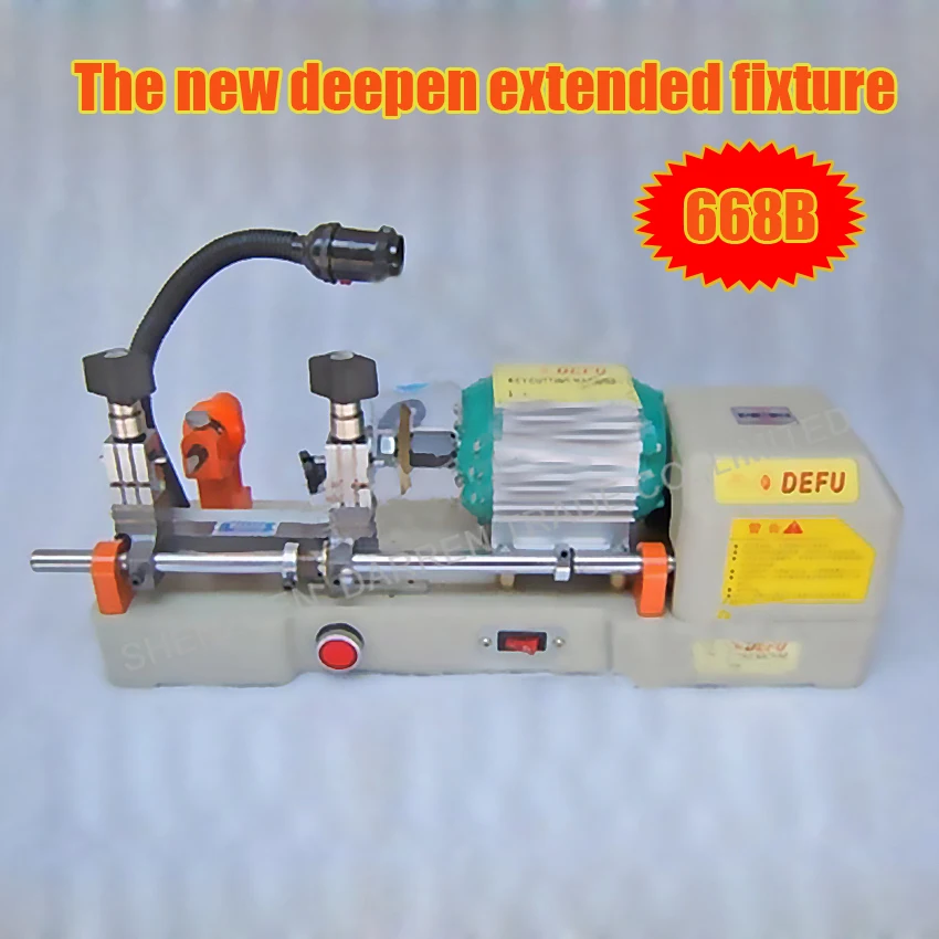 1PC New Arrival Key cutting machine 668B deepen extended Key copying machine  locksmith key machine Hot