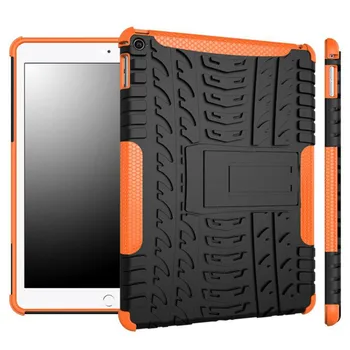

New Armor Case For iPad Air 2 Kids Safe Heavy Duty Silicone Hard Cover For Ipad 6 A1566 A1567 Tablet Case