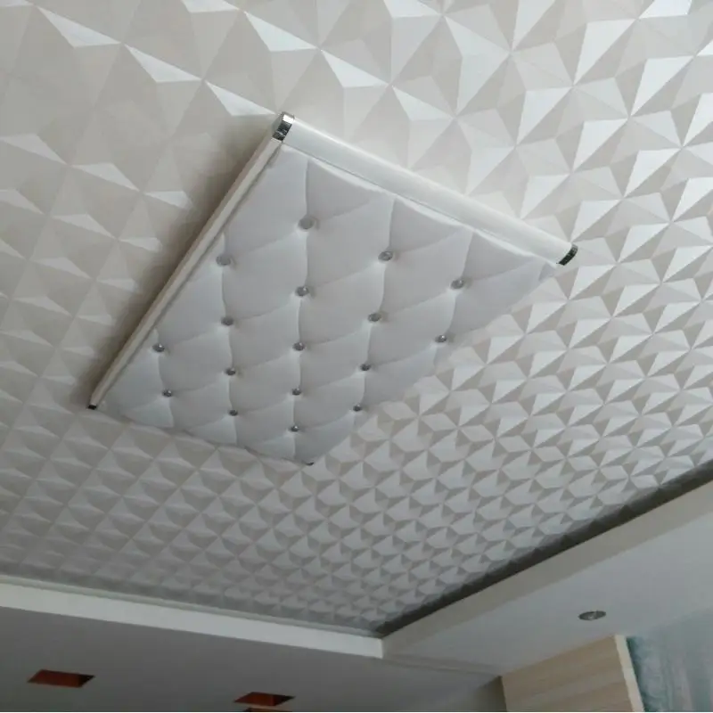 2017 Super 3d Carved Top Ceiling Wallpaper For Walls Diamond