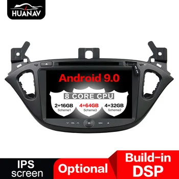 

DSP Android 9.0 Car DVD player GPS Navigation For Opel CORSA 2015 2016 multimedia Auto Radio player Head unit tape recorder 4+64