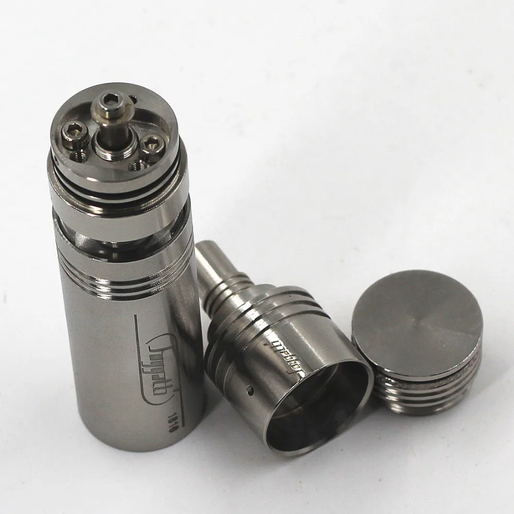Foggatti T22 Гибридный 18350 механический мод RDA комплект Mech Rebuildable капающий бак