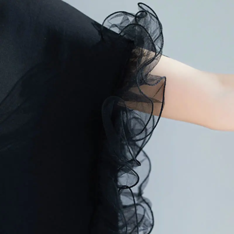 [XITAO] Новое поступление весеннее женское модное летнее Европейское повседневное свободное платье с коротким рукавом и круглым вырезом длиной до колена WBB2921