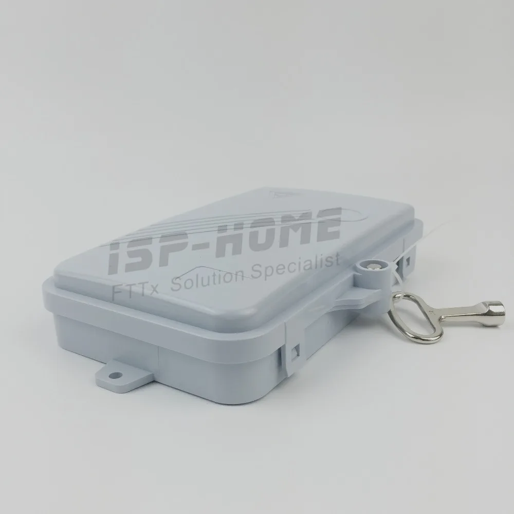 

4 Core FTTH Fiber Optic Distribution Box, Terminal Box ABS outdoor FTTH Terminal Box