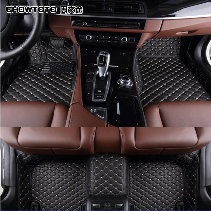CHOWTOTO AA Custom Special Floor Mats For Toyota ALPHARD 7seats
