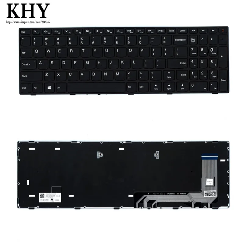 Оригинальная клавиатура США без подсветки для ideaPad 110-15ISK 110-17ACL 110-17IKB 110-17ISK Ноутбук
