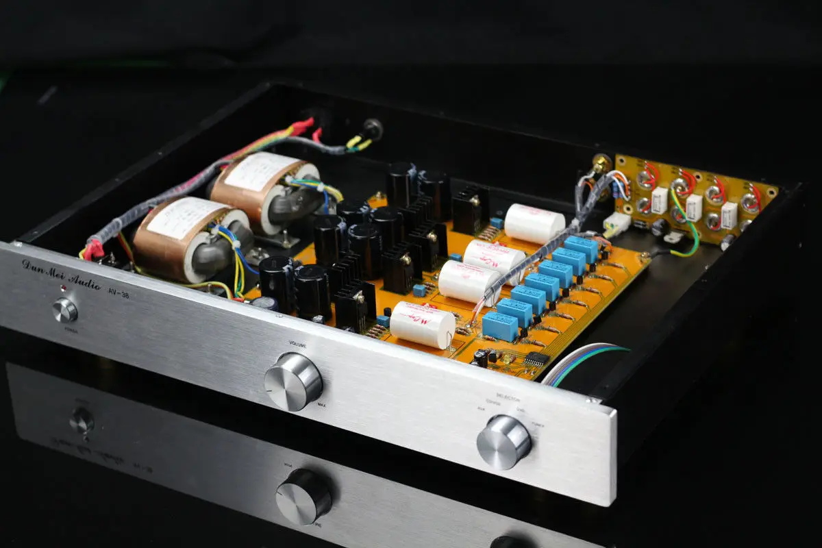 

ZEROZONE Hi-end Single-ended class A FET preamplifier base on Pass 2.0 preamp L7-40