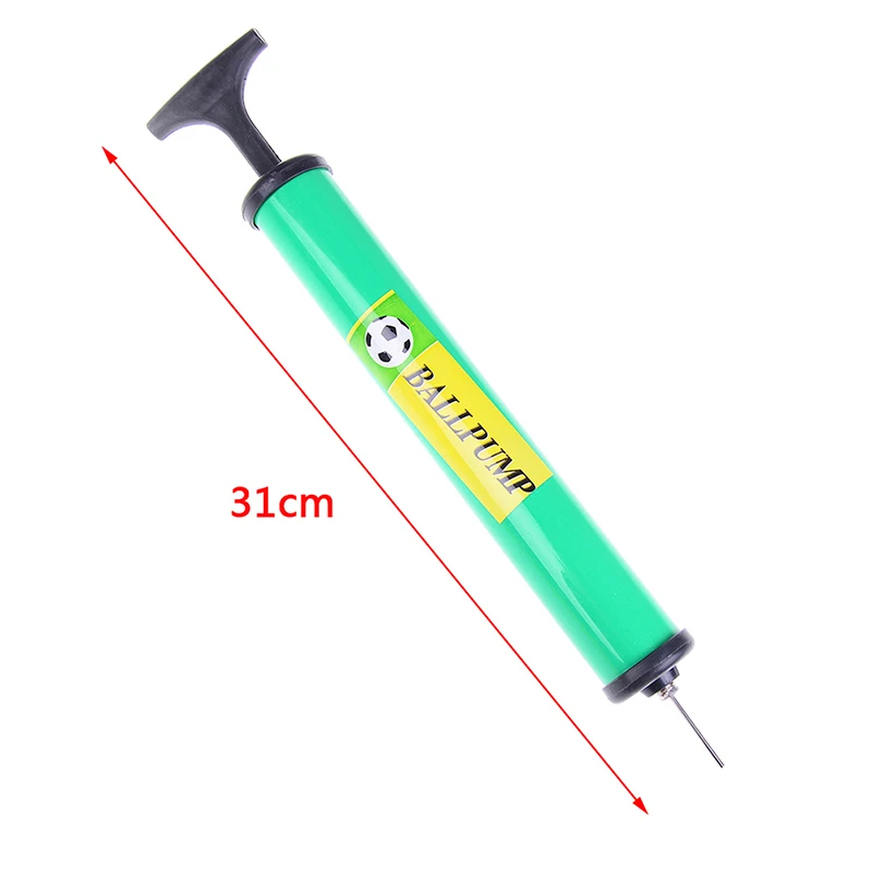 Воздушный насос для различных видов мячей 12 дюймов пластиковая стальная ручка Баскетбол Футбол стандартный размер иглы подходит