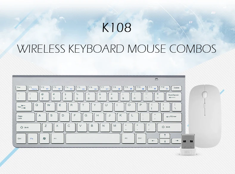 Combos de teclado e mouse