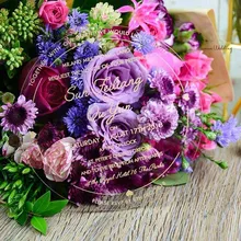 20 шт персонализированные свадебные приглашения карты акриловые пользовательские свадебные приглашения элегантные золотые буквы