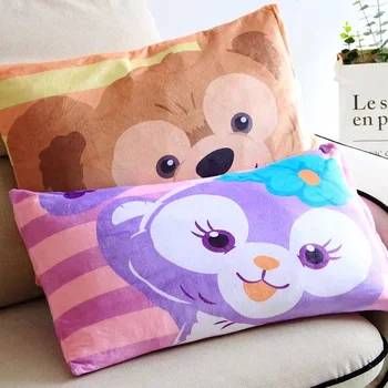 

candice guo! Q plush toy lovely cartoon duffy shelliemay StellaLou Gelatoni cookie dog soft pillowcase birthday Christmas gift