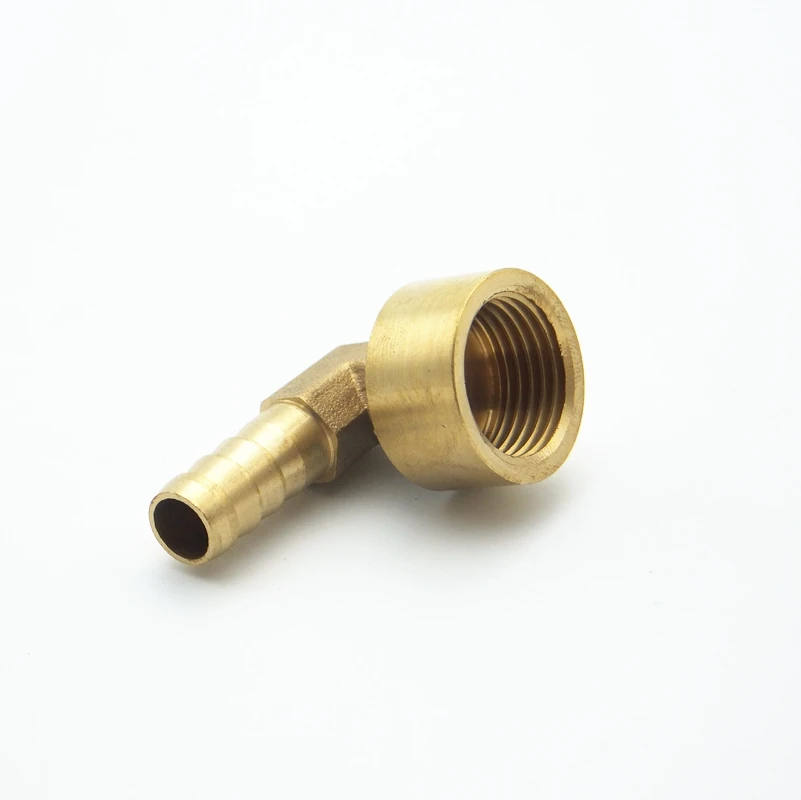 12mm Hose Barb x 1/2" Inch BSP Female Thread 90Degree Elbow Brass Barbed Fitting Coupler