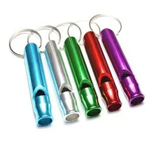 Портативный прочный алюминиевый спасательный свисток аварийный SOS свисток мощный спасательный свисток Открытый Кемпинг Туризм