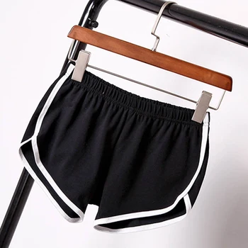

Europe and America fashion shorts 2020 new arrive elastic waist 7 color plus size XXXL hot women short shorts 888