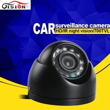 Gision Mini Dom Камеры Крытый Для Автомобиля, CCD Автомобиля ИК Камеры Наблюдения CCTV Безопасности Ночного Зрения Камеры Наблюдения
