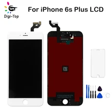 Digi-Top, 5 шт./партия, ЖК-дисплей для iPhone 6 S Plus, сенсорный экран, дигитайзер, сборка, ЖК-запчасти AAA+++ Инструменты+ закаленное стекло+ DHL