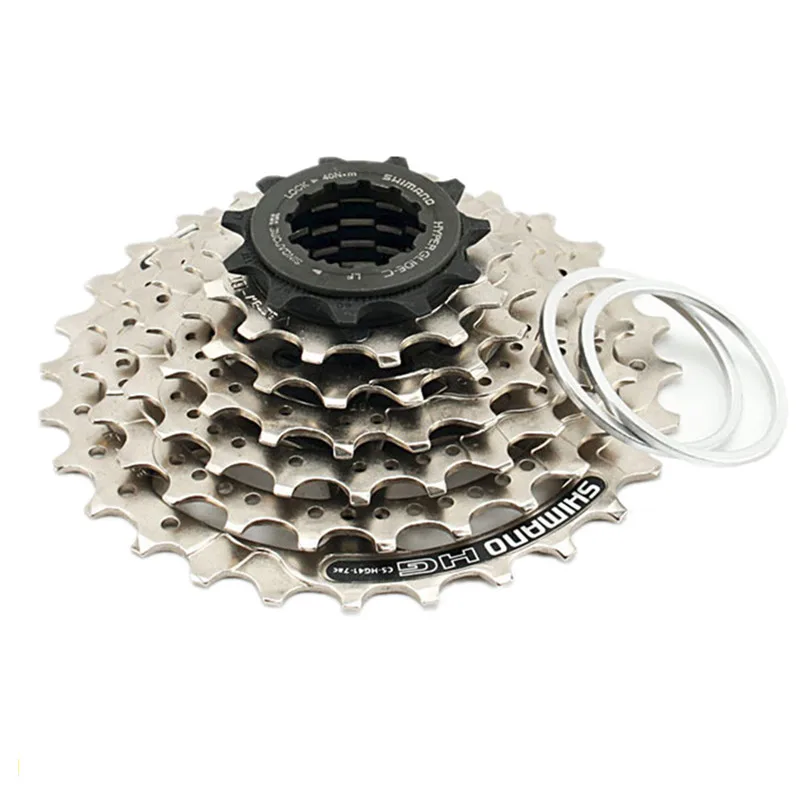 Shimano CS-HG41-7 Cassette 11-28T CS-HG41 7 Speed w// Lock Ring HG41-7 Silver