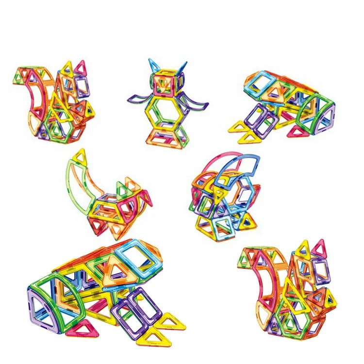 

89Pcs Animal Diy Magnetic Building Blocks Magnetic Construction Blocks Toys For Kids 3d Magnetic Designer Educational Bricks