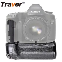 Travor Camera Battery Grip Holder For Canon EOS 6D DSLR Replace BG-E13 Battery Handle Work With LP-E6 Battery