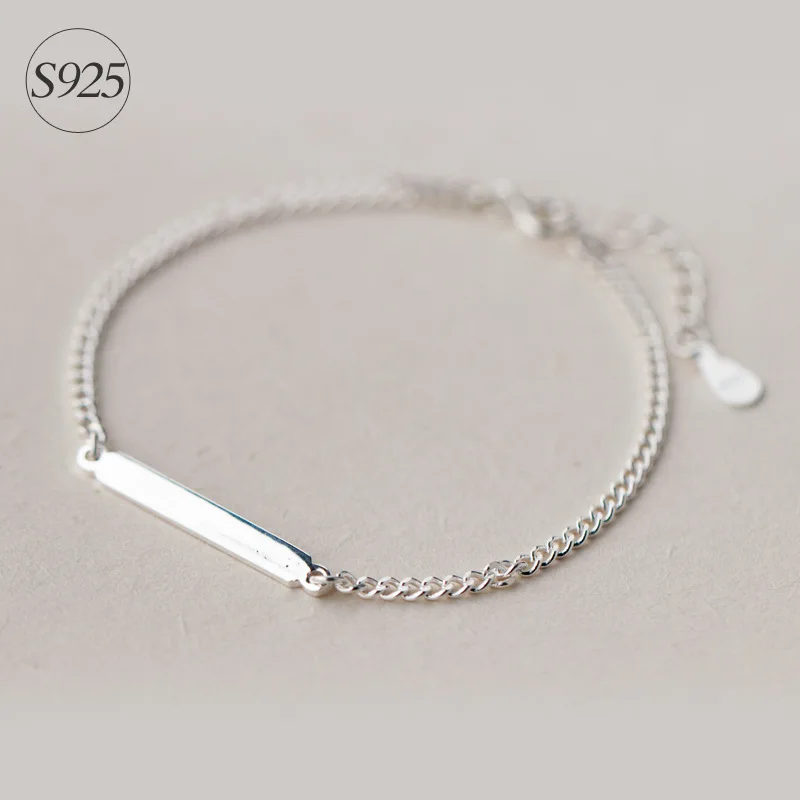 925 Sterling Silver Polished and Solid 16mm Flat Back Cuff Bangle Bracelet
