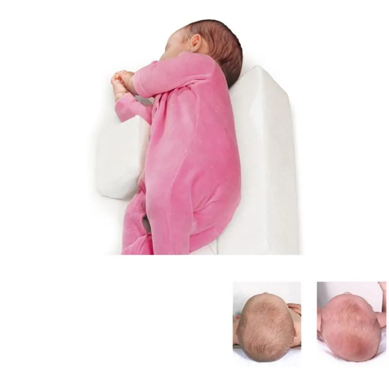 High-quality-pillow-Newborn-Baby-Infant-Sleep-Positioner-Prevent-Flat-Head-Shape-Anti-Roll-Pillow-(3)