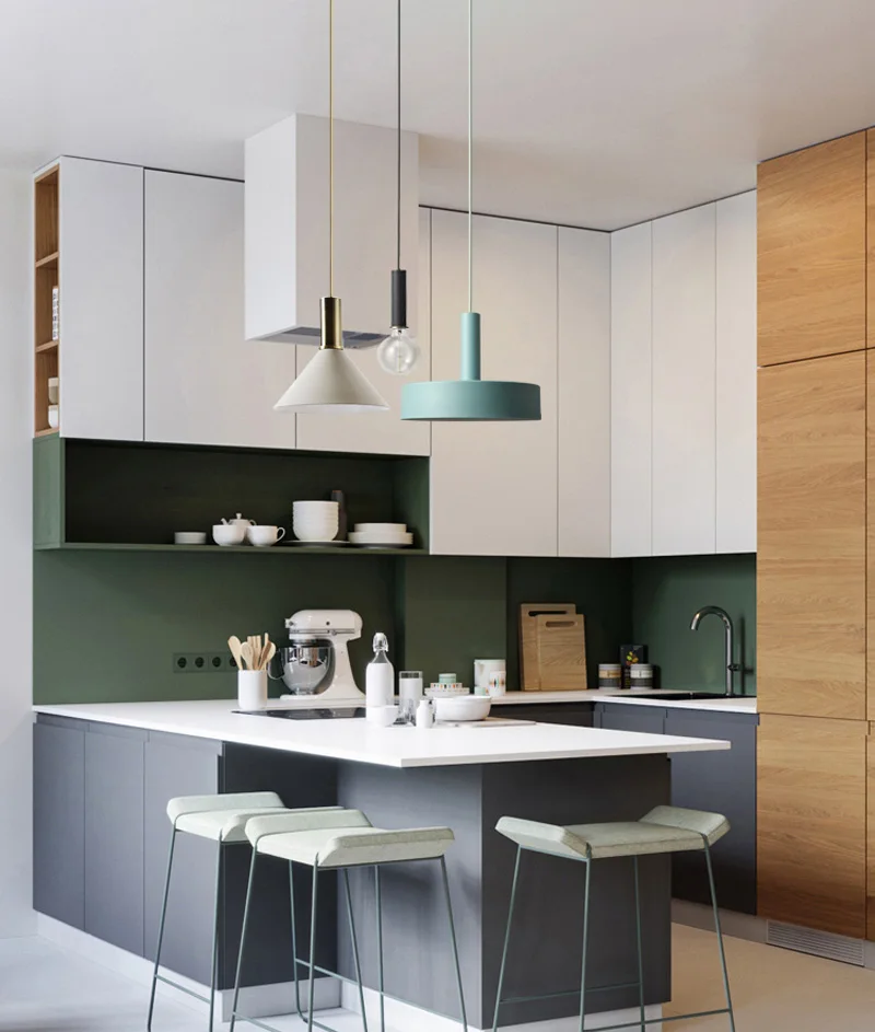 Nordic Simple DIY Combination Bar Pendant Lights Restaurant Hanging Lamp Modern Art Pendant Lamp For Bedroom Living Room (3)