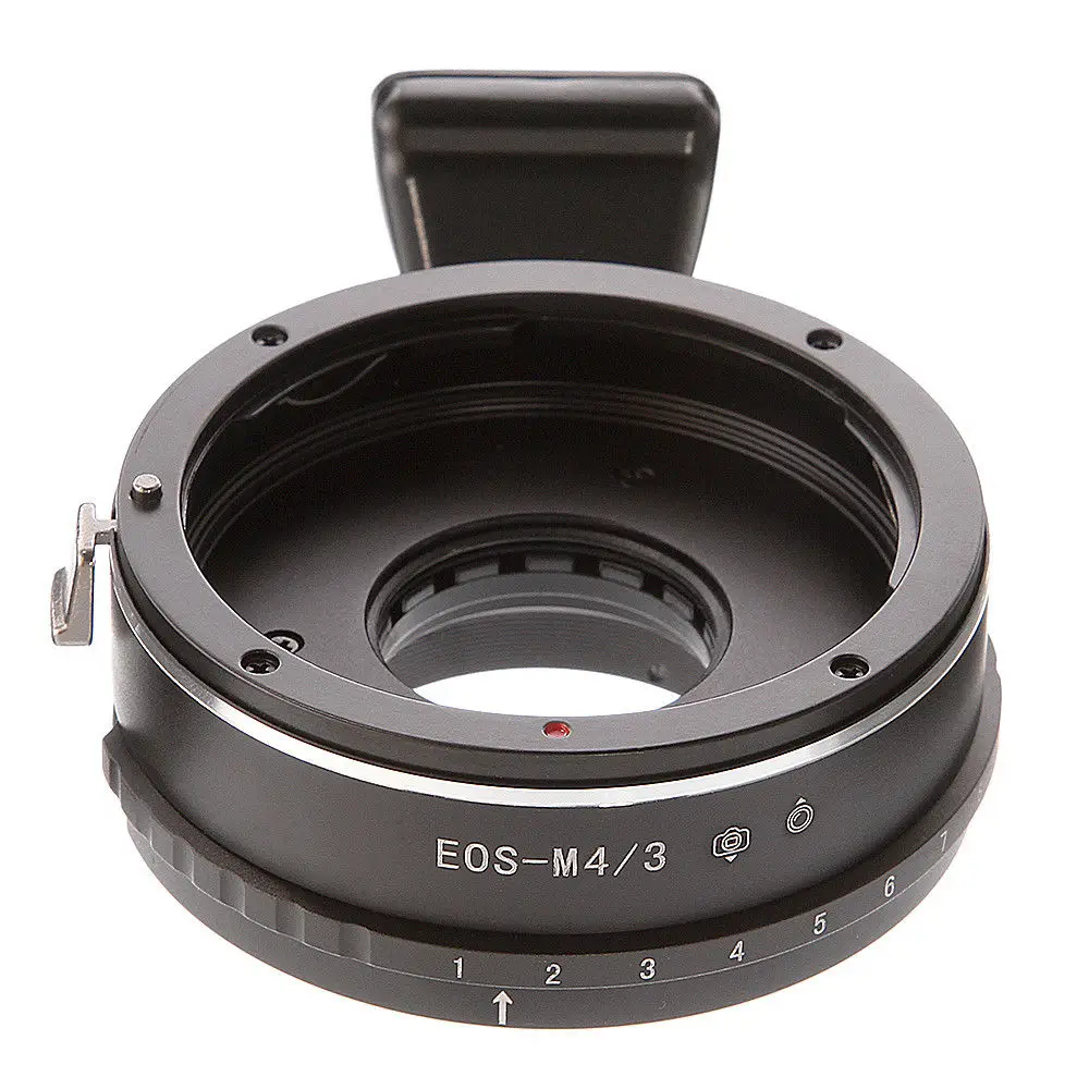 Встроенное кольцо-адаптер для объектива Canon EOS EF для M4/3 Micro 4/3 адаптер GH5 GF6 G7 E-M5 II E-PL1 EM10