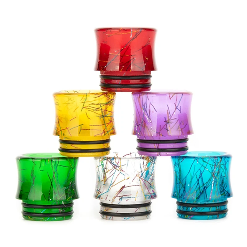 

Resin Drip Tip 810 E Cigarettes Accessory Round Style Vape Mouthpiece for Rda Rta Atomizer Wide Bore