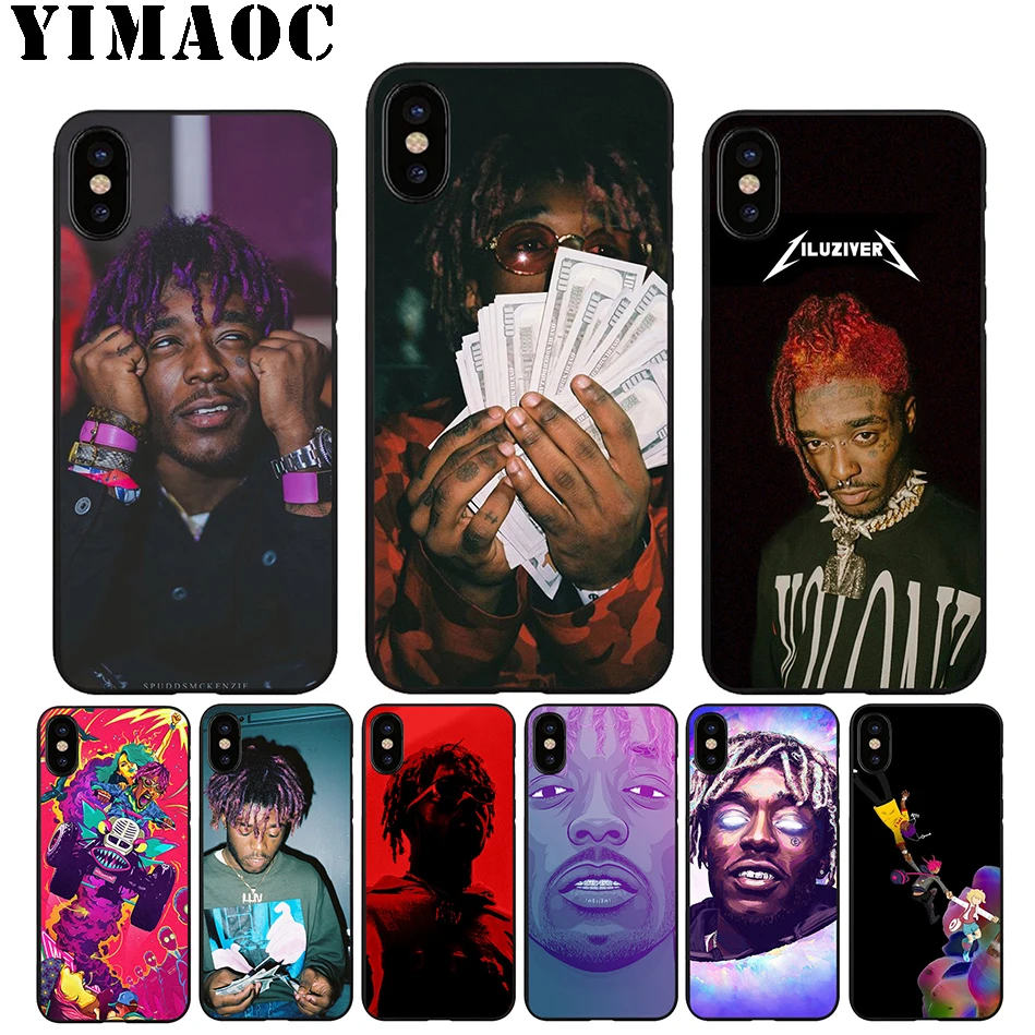 YIMAOC A35 Lil Uzi Vert мягкий силиконовый чехол для iPhone 11 Pro Xr Xs Max X или 10 8 7 6 6S Plus 5 5S SE |